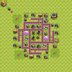 Base plan (layout), Town Hall Level 6 for farming (#74)