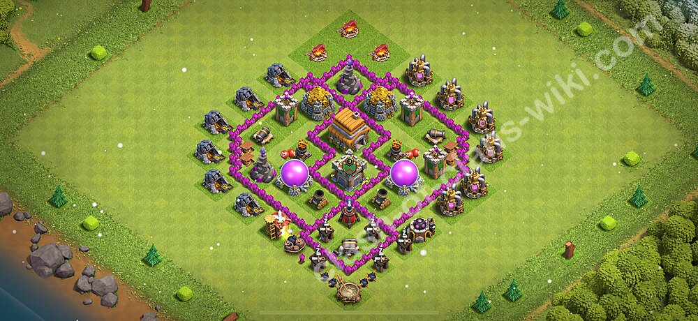 农业基本计划大本营6级城原创阵型，型1696