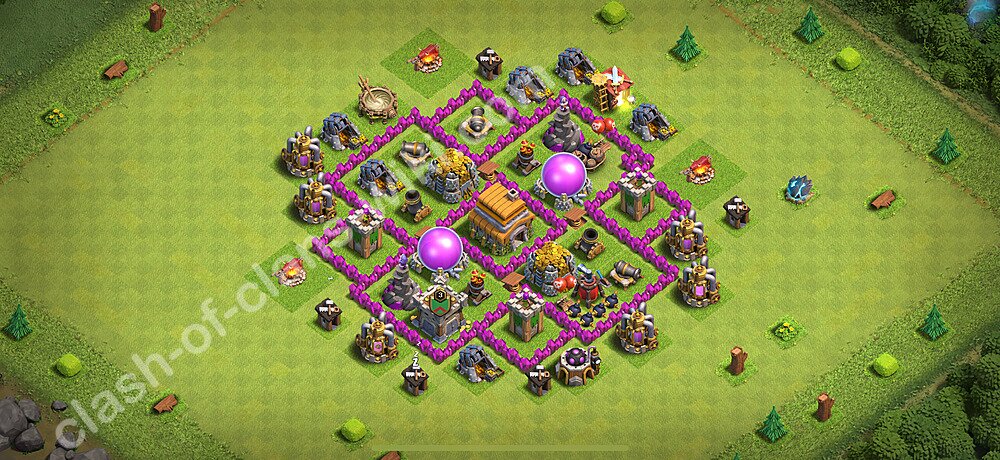 الخطة الأساسية للزراعة في قاعة المدينة 6 ، البديل 93