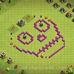 Base plan (layout), Town Hall Level 6 Troll / Funny (#1753)