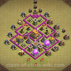 Base plan (layout), Town Hall Level 6 for clan wars (#1780)