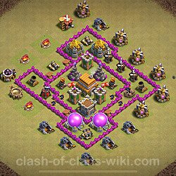 Base plan (layout), Town Hall Level 6 for clan wars (#1783)