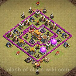 Die Base Rathaus LvL 6 für Clan Krieg (#50)