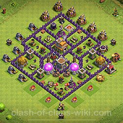 Base plan (layout), Town Hall Level 7 for trophies (defense) (#2136)