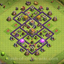 Base plan (layout), Town Hall Level 7 for trophies (defense) (#2139)