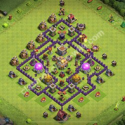 Расстановка базы Ратуша уровень 7 для набора кубков (#2412)