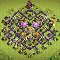 Base plan (layout), Town Hall Level 7 for trophies (defense) (#3538)