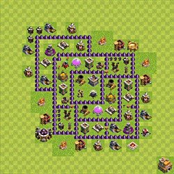 Base plan (layout), Town Hall Level 7 for farming (#111)