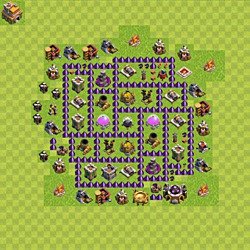 Base plan (layout), Town Hall Level 7 for farming (#115)