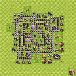 Base plan (layout), Town Hall Level 7 for farming (#137)