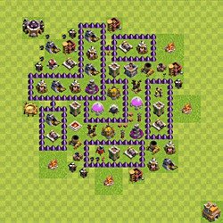 Base plan (layout), Town Hall Level 7 for farming (#139)