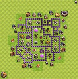 Base plan (layout), Town Hall Level 7 for farming (#144)