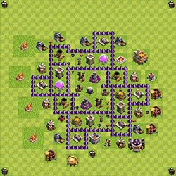Base plan (layout), Town Hall Level 7 for farming (#145)