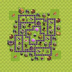 Base plan (layout), Town Hall Level 7 for farming (#148)