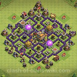 Base plan (layout), Town Hall Level 7 for farming (#156)