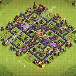 Disposizione villaggio Municipio livello 7 per risorse (#2339)