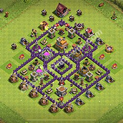 Disposizione villaggio Municipio livello 7 per risorse (#2411)