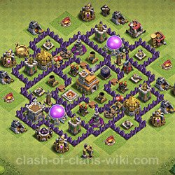 Base plan (layout), Town Hall Level 7 for farming (#489)