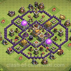 Base plan (layout), Town Hall Level 7 for farming (#490)