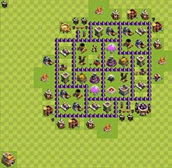 Base plan (layout), Town Hall Level 7 for farming (#67)