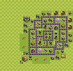 Base plan (layout), Town Hall Level 7 for farming (#69)