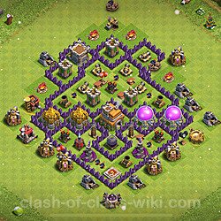 Base plan (layout), Town Hall Level 7 for farming (#705)