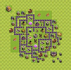 Base plan (layout), Town Hall Level 7 for farming (#73)
