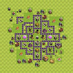 Base plan (layout), Town Hall Level 7 for farming (#77)