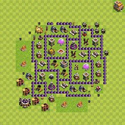 Base plan (layout), Town Hall Level 7 for farming (#78)