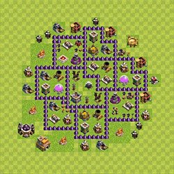Base plan (layout), Town Hall Level 7 for farming (#79)