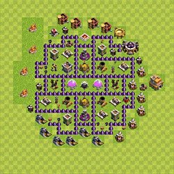 Base plan (layout), Town Hall Level 7 for farming (#85)