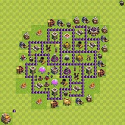 Base plan (layout), Town Hall Level 7 for farming (#87)