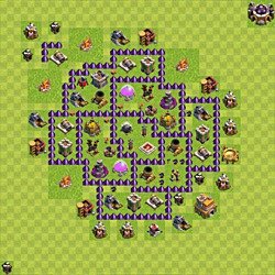 Base plan (layout), Town Hall Level 7 for farming (#90)