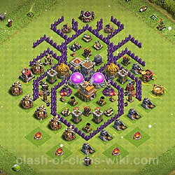 Top Troll Base HDV 7 + Lien (Link) 2023 - Funny Hôtel de Ville 7 Base Copier, #1098