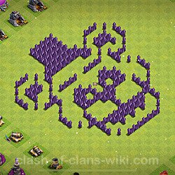 トロフィーコレクションの基本計画タウンホールレベル7, 異形1886