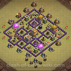 Base plan (layout), Town Hall Level 7 for clan wars (#1768)