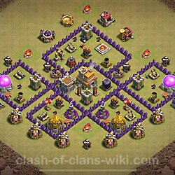 Base plan (layout), Town Hall Level 7 for clan wars (#1787)