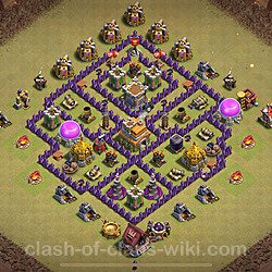 Base plan (layout), Town Hall Level 7 for clan wars (#1789)