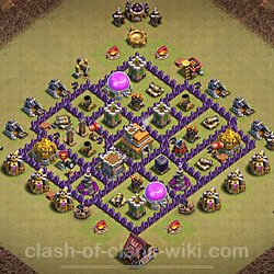 Base plan (layout), Town Hall Level 7 for clan wars (#1798)