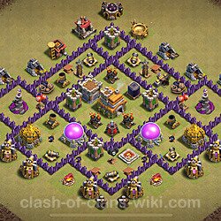 Base plan (layout), Town Hall Level 7 for clan wars (#1888)