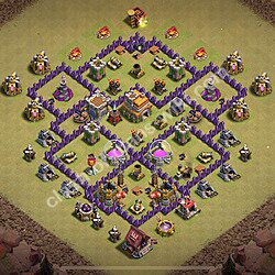 トロフィーコレクションの基本計画タウンホールレベル7, 異形1910