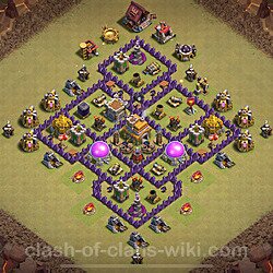 Base plan (layout), Town Hall Level 7 for clan wars (#1972)