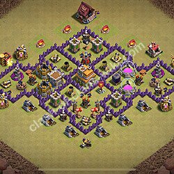 トロフィーコレクションの基本計画タウンホールレベル7, 異形1992