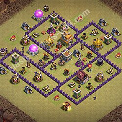 トロフィーコレクションの基本計画タウンホールレベル7, 異形2