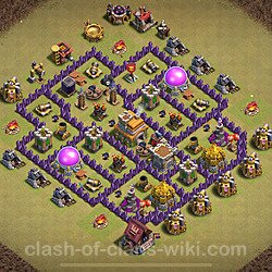 BB7 Maksimum Seviye Savaş Köy Düzeni Kopyalama Linki, Hibrit, Kopyala Belediye Binası 7, #2005