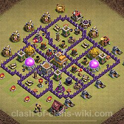 Base plan (layout), Town Hall Level 7 for clan wars (#2070)