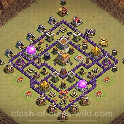 Base plan (layout), Town Hall Level 7 for clan wars (#2074)