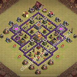 トロフィーコレクションの基本計画タウンホールレベル7, 異形2083