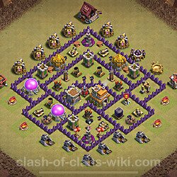 Base plan (layout), Town Hall Level 7 for clan wars (#2109)