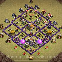 Base plan (layout), Town Hall Level 7 for clan wars (#2119)